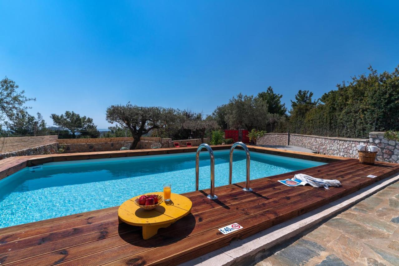 Sea Rock Villa Rodos Archangelos  Luaran gambar
