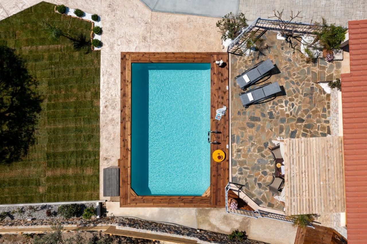 Sea Rock Villa Rodos Archangelos  Luaran gambar