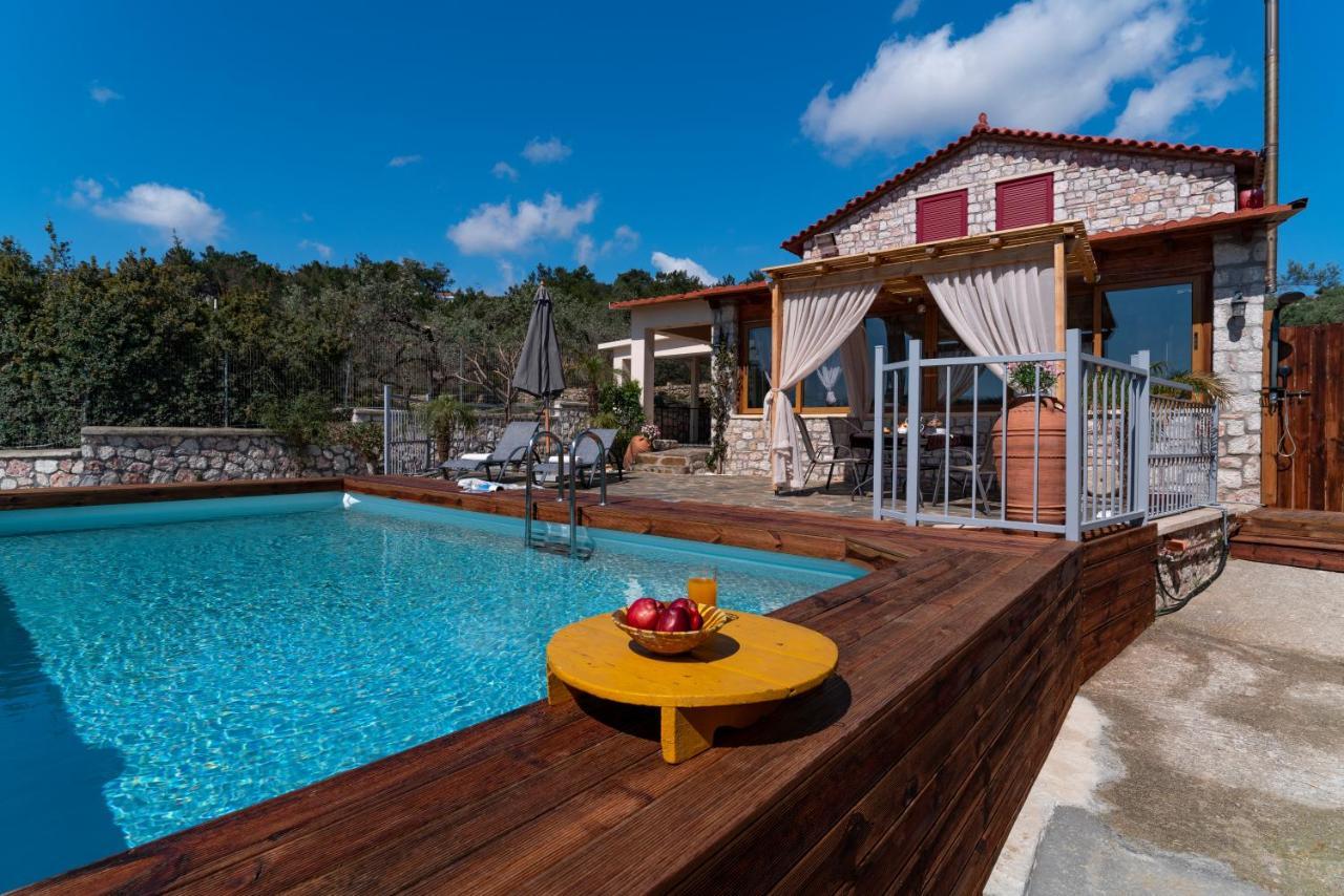 Sea Rock Villa Rodos Archangelos  Luaran gambar