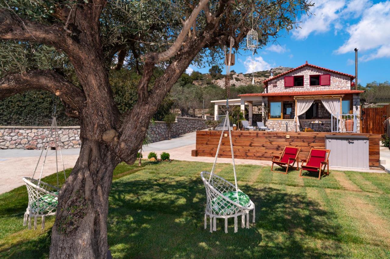 Sea Rock Villa Rodos Archangelos  Luaran gambar