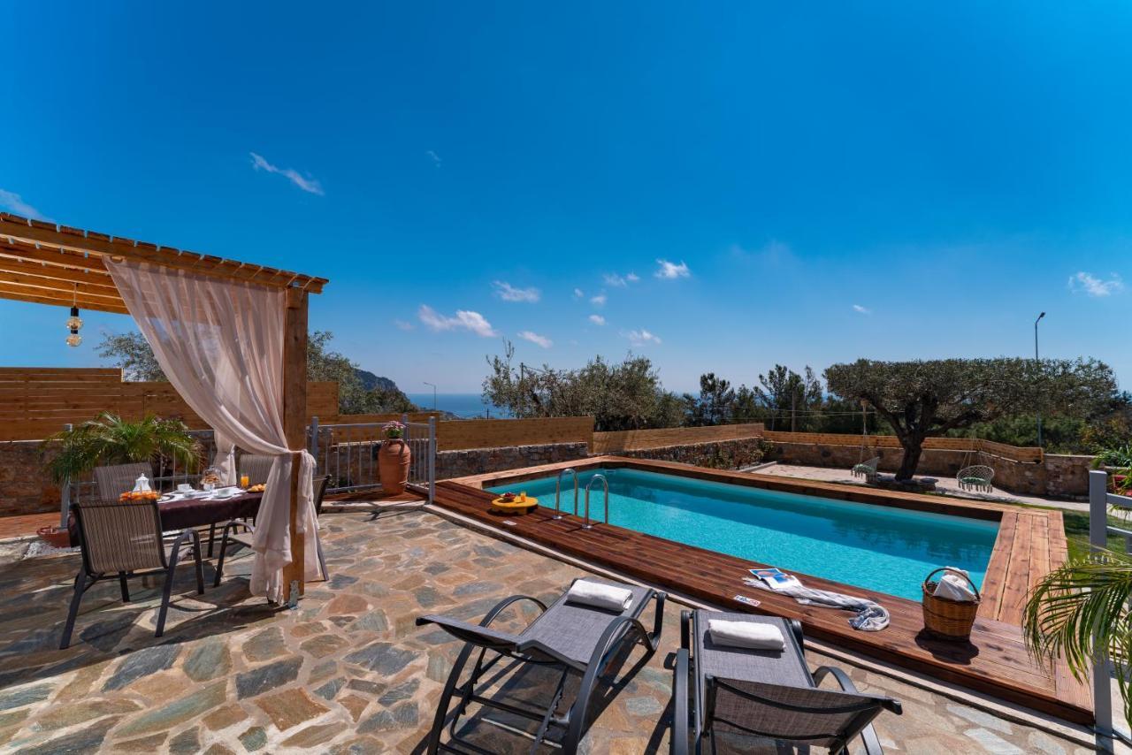 Sea Rock Villa Rodos Archangelos  Luaran gambar